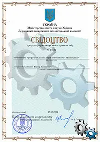 Scan des Zertifikats Nr. 27326