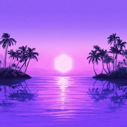 Cover Purple Disco Machine - Paradise