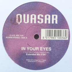 Cover Quasar - In Your Eyes (Radio Mix)