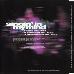 Cover Tania Evans - Singin' In My Mind (Radio Mix)