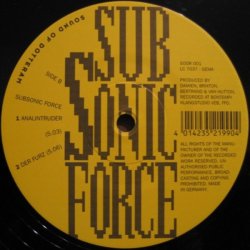 Cover Subsonic force - Analintruder