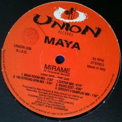 Cover Maya - Mirame (Groovy 4 Samplin' Mix)