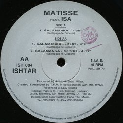 Cover Matisse - Salamanka (Club)