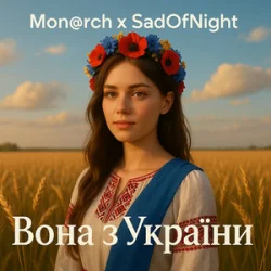 Cover Mon@rch & SadOfNight - Вона з України
