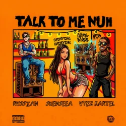 Cover Shenseea & Vybz Kartel & Rvssian - Talk To Me Nuh