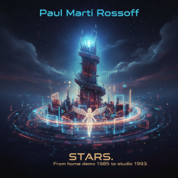 Cover Paul Marti Rossoff - STARS.  Mix from home demo 1985 to studio 1993. Remastered 2019