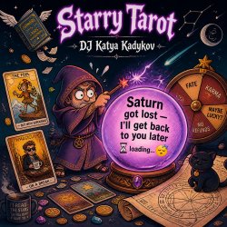 Cover DJ Katya Kadykov - Starry Tarot