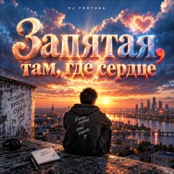 Cover DJ FORTUNA - ЗАПЯТАЯ ТАМ, ГДЕ СЕРДЦЕ