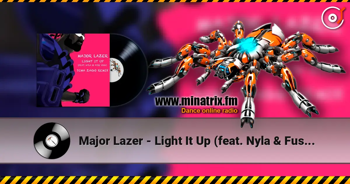 Major Lazer - Light It Up (feat. Nyla & Fuse ODG) [Dima Zago Remix] edit online in hoher Qualität hören | Minatrix.FM