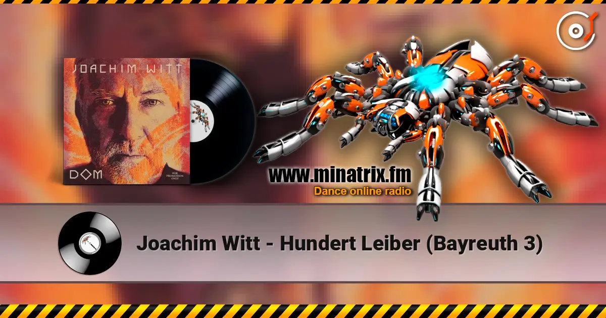 Joachim Witt - Hundert Leiber (Bayreuth 3) online in hoher Qualität hören | Minatrix.FM