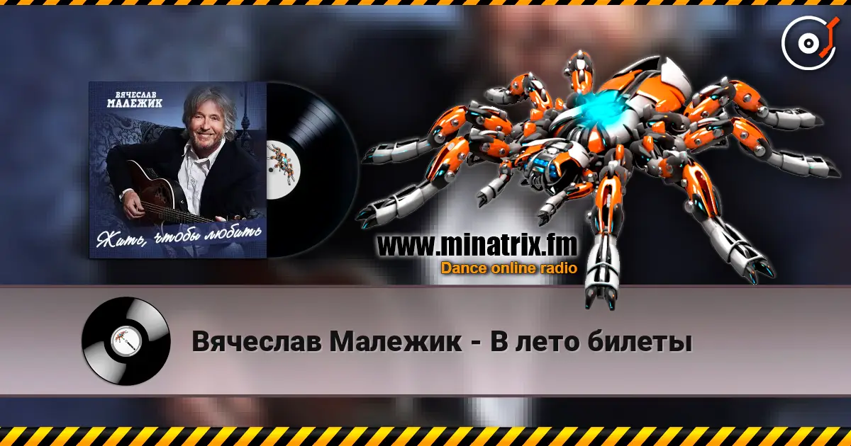 Вячеслав Малежик - В лето билеты online in hoher Qualität hören | Minatrix.FM
