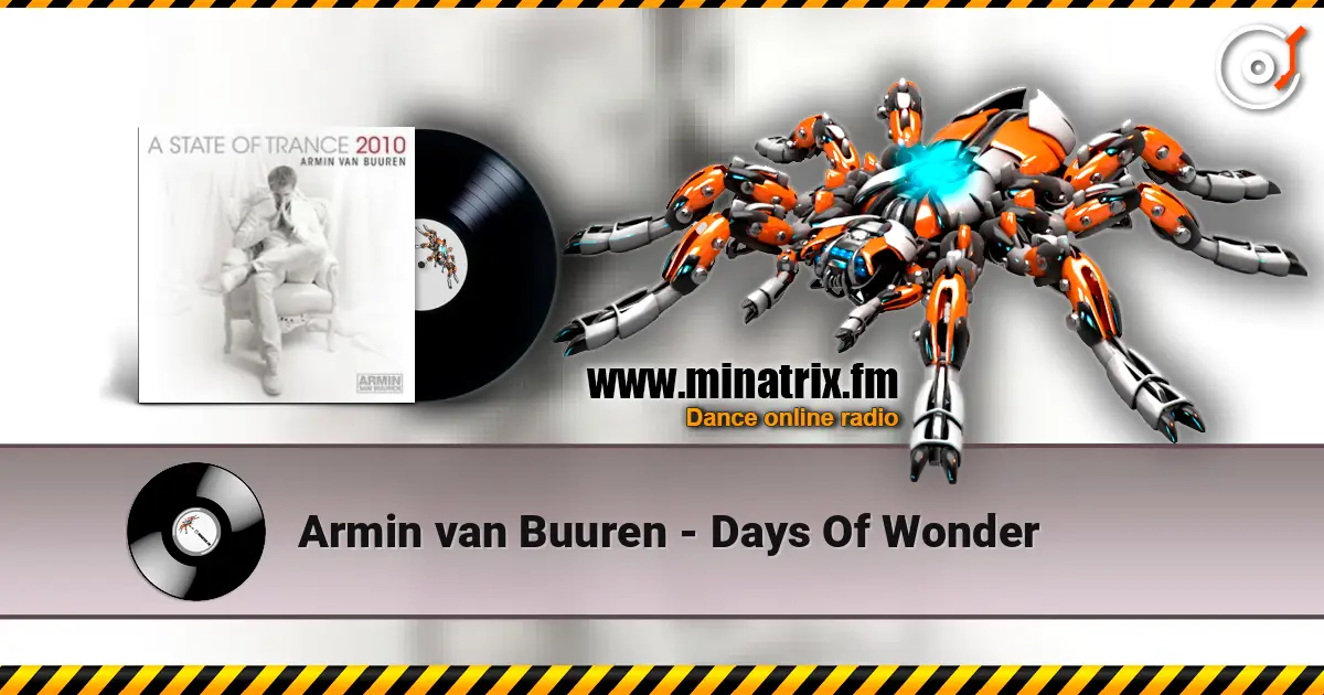 Armin van Buuren - Days Of Wonder online in hoher Qualität hören | Minatrix.FM
