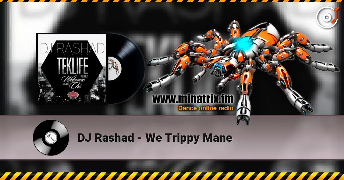 DJ Rashad - We Trippy Mane online in hoher Qualität hören | Minatrix.FM