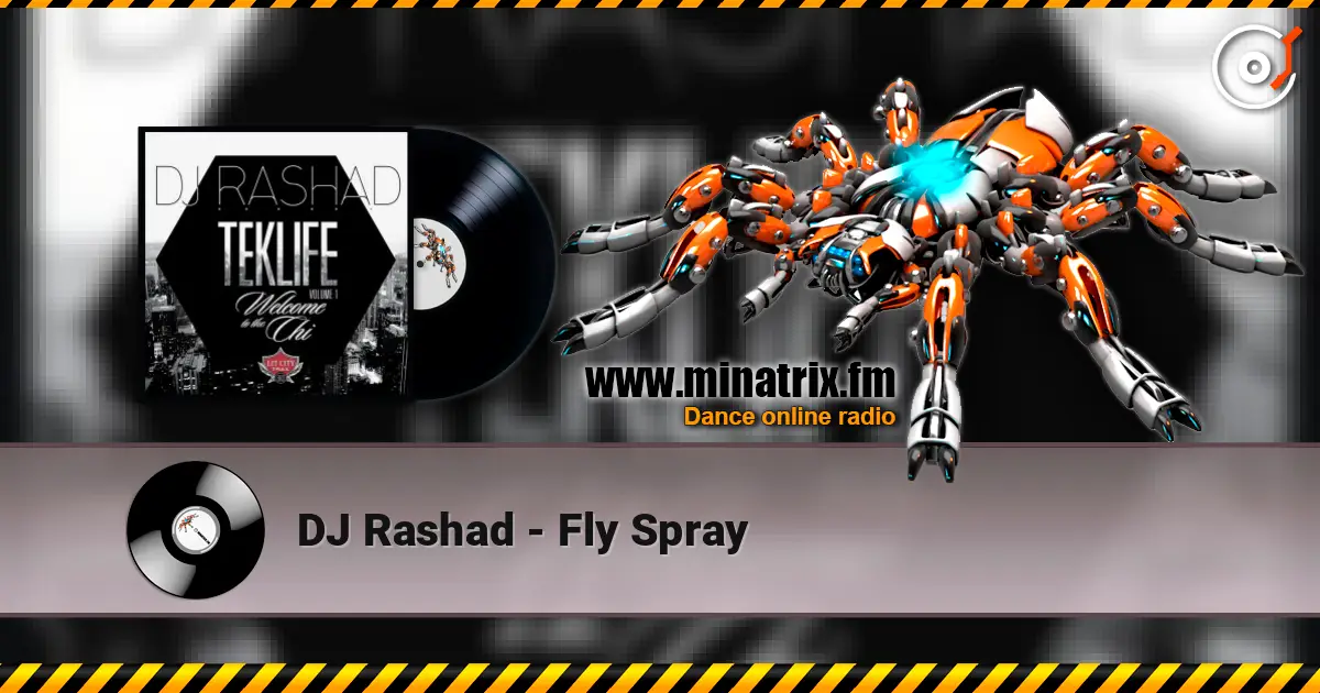 DJ Rashad - Fly Spray online in hoher Qualität hören | Minatrix.FM