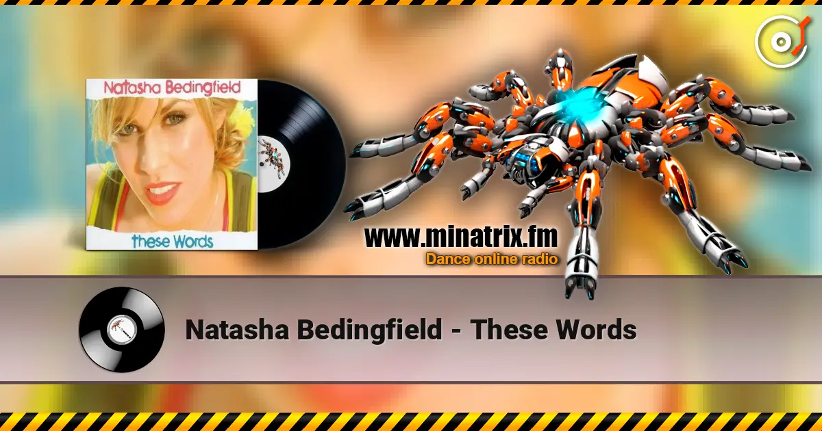 Natasha Bedingfield - These Words online in hoher Qualität hören | Minatrix.FM