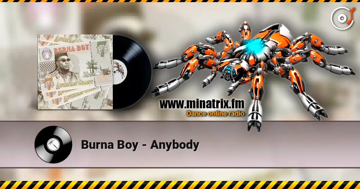 Burna Boy - Anybody online in hoher Qualität hören | Minatrix.FM