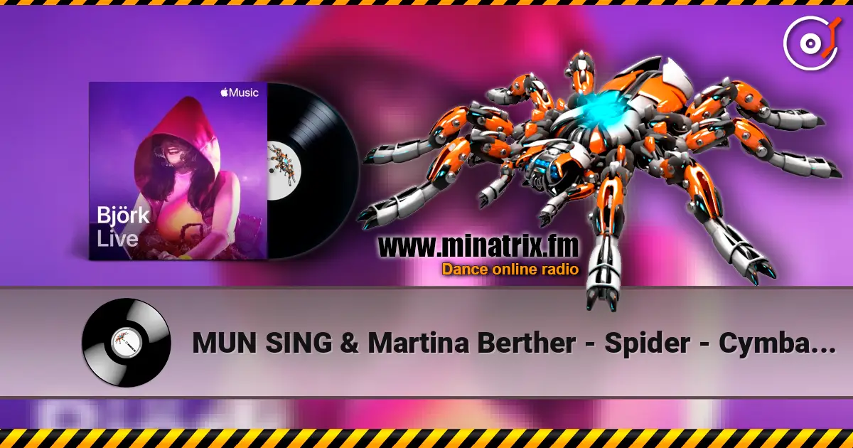 MUN SING & Martina Berther - Spider - Cymbal (Mixed) online in hoher Qualität hören | Minatrix.FM