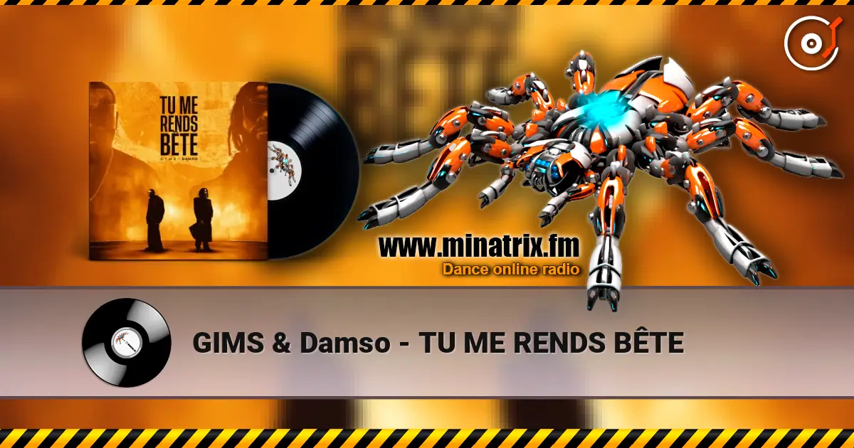 GIMS & Damso - TU ME RENDS BÊTE online in hoher Qualität hören | Minatrix.FM