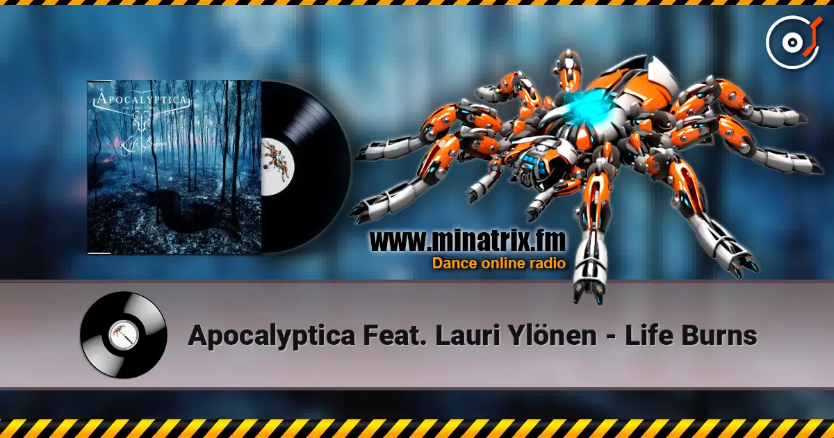 Apocalyptica Feat. Lauri Ylönen - Life Burns online in hoher Qualität hören | Minatrix.FM