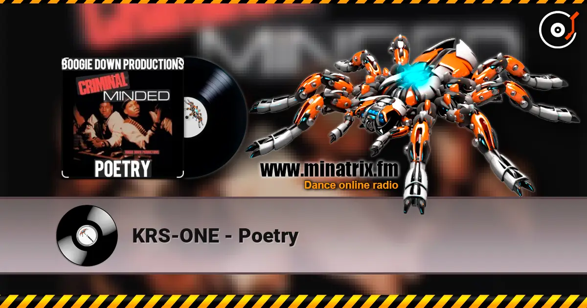 KRS-ONE - Poetry online in hoher Qualität hören | Minatrix.FM
