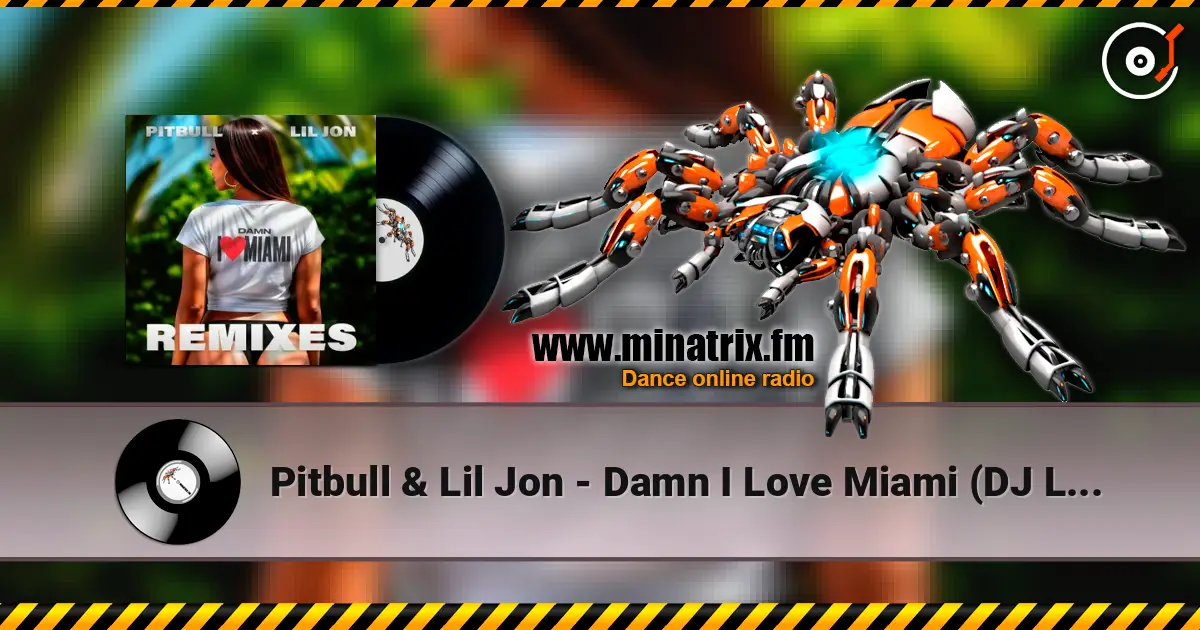 Pitbull & Lil Jon - Damn I Love Miami (DJ Laz Miami Bass Remix & DJ Julian & Danny D) online in hoher Qualität hören | Minatrix.FM