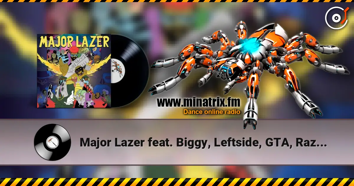 Major Lazer feat. Biggy, Leftside, GTA, Razz - Jet Blue Jet online in hoher Qualität hören | Minatrix.FM