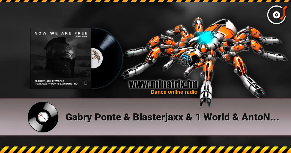Gabry Ponte & Blasterjaxx & 1 World & AntoNetta - Now We Are Free [THOMM Remix] online in hoher Qualität hören | Minatrix.FM