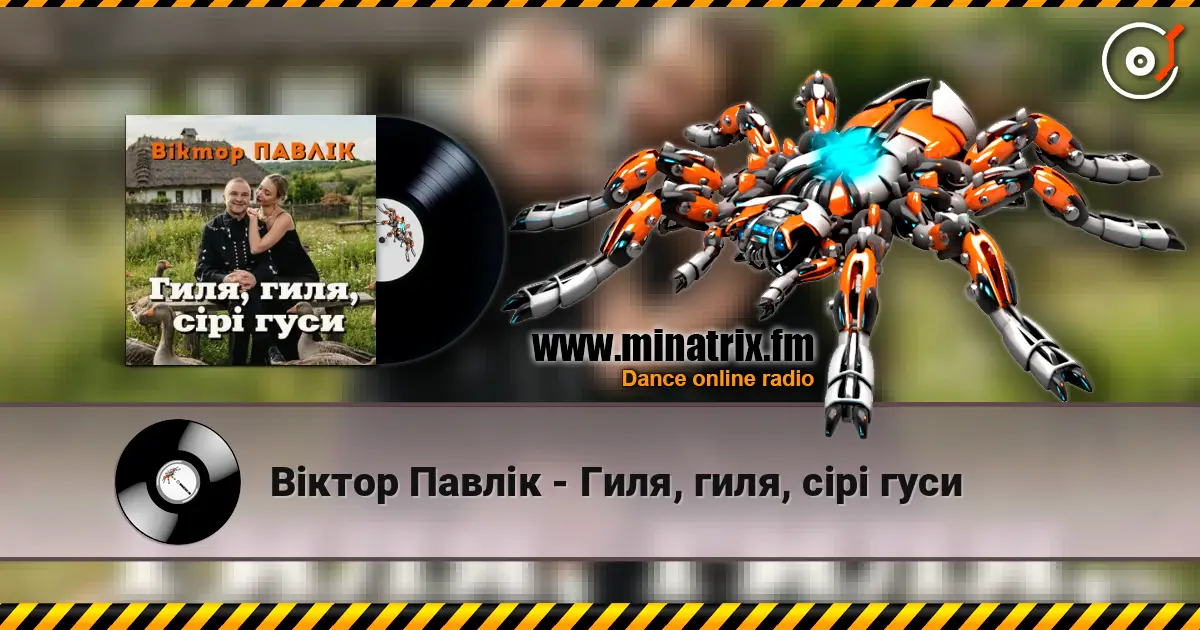 Віктор Павлік - Гиля, гиля, сірі гуси online in hoher Qualität hören | Minatrix.FM