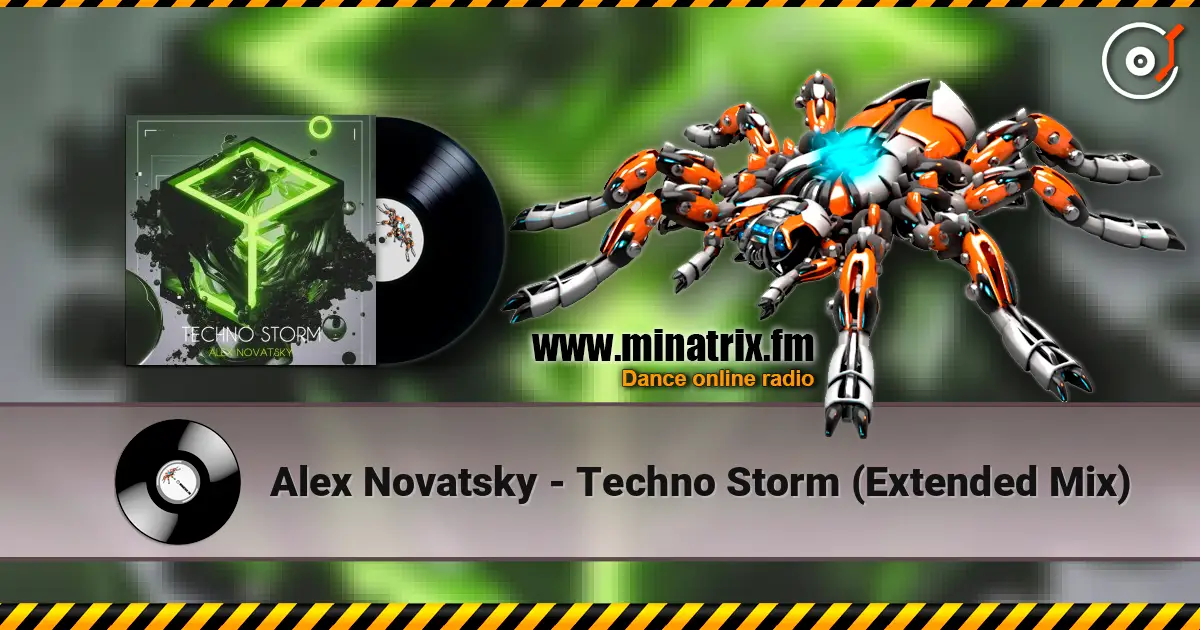 Alex Novatsky - Techno Storm (Extended Mix) online in hoher Qualität hören | Minatrix.FM
