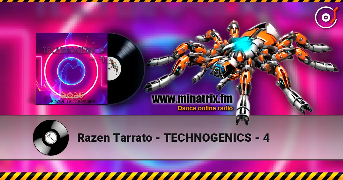 Razen Tarrato - TECHNOGENICS - 4 online in hoher Qualität hören | Minatrix.FM