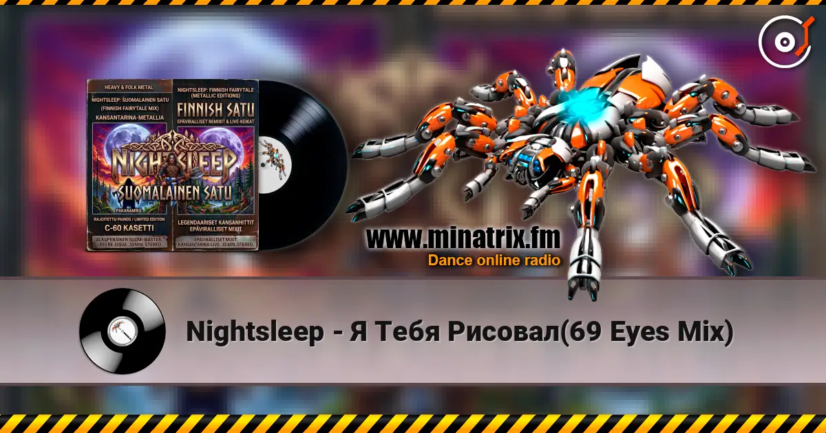 Nightsleep - Я Тебя Рисовал(69 Eyes Mix) online in hoher Qualität hören | Minatrix.FM