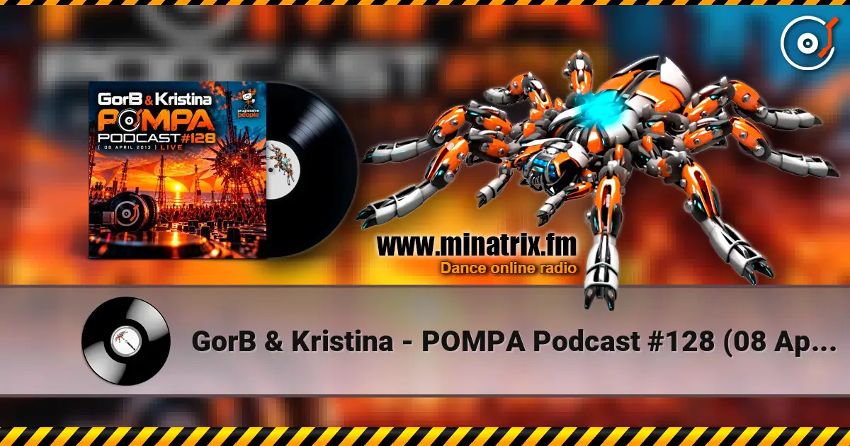 GorB & Kristina - POMPA Podcast #128 (08 April 2013) LIVE online in hoher Qualität hören | Minatrix.FM