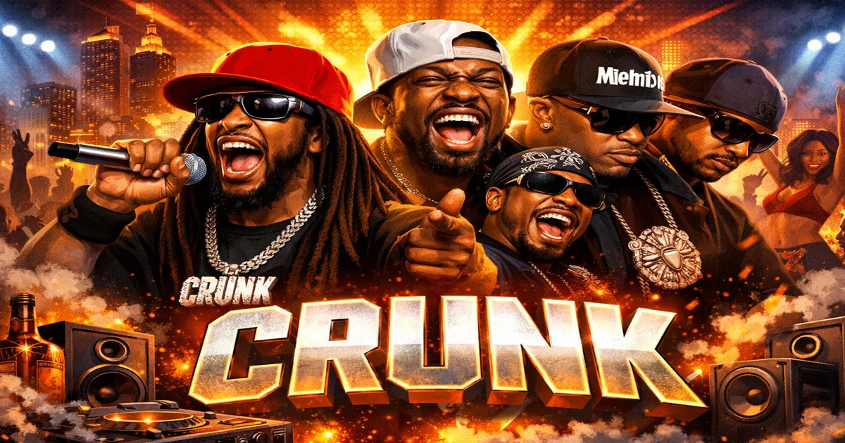 Musikgenre Crunk: Geschichte, Merkmale und Einfluss auf die Hip-Hop-Kultur