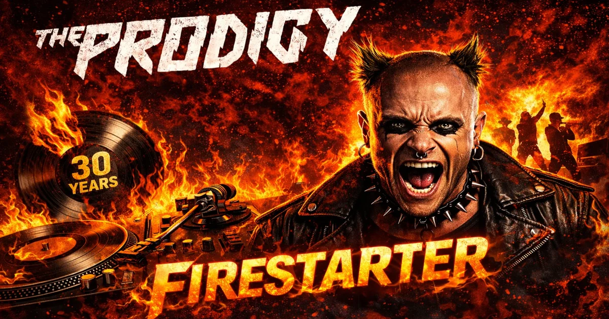 The Prodigy veröffentlichen Firestarter zum 30-jährigen Jubiläum erneut auf Vinyl