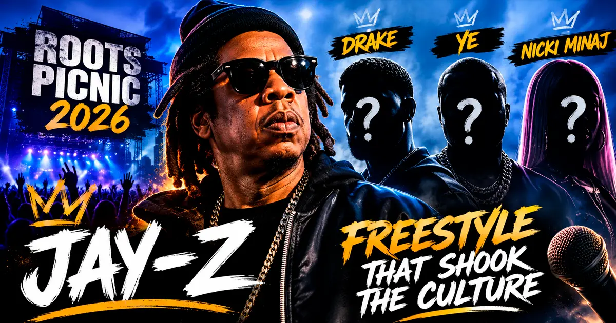 Jay-Z schlägt zurück: Roots-Picnic-Freestyle als Diss gegen Drake, Ye und Nicki Minaj gewertet